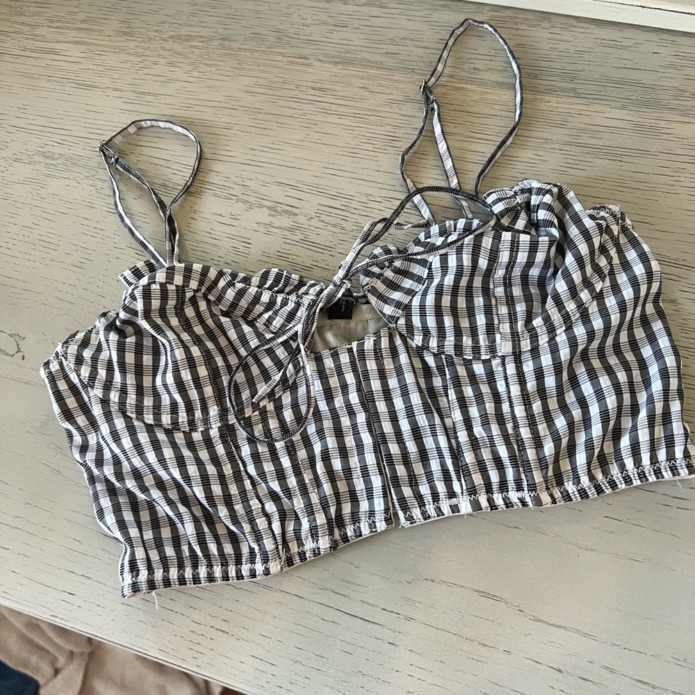 Corset crop top